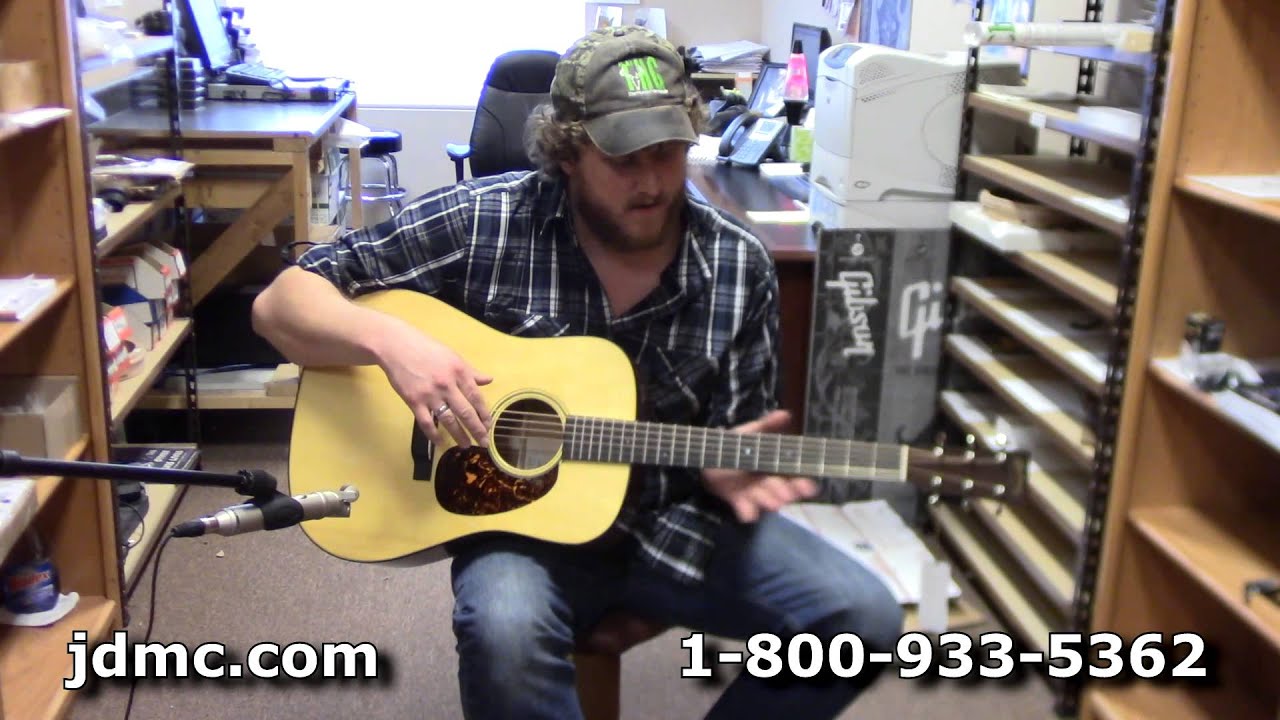 Martin D-18GE "Golden Era" Demo @ JDMC