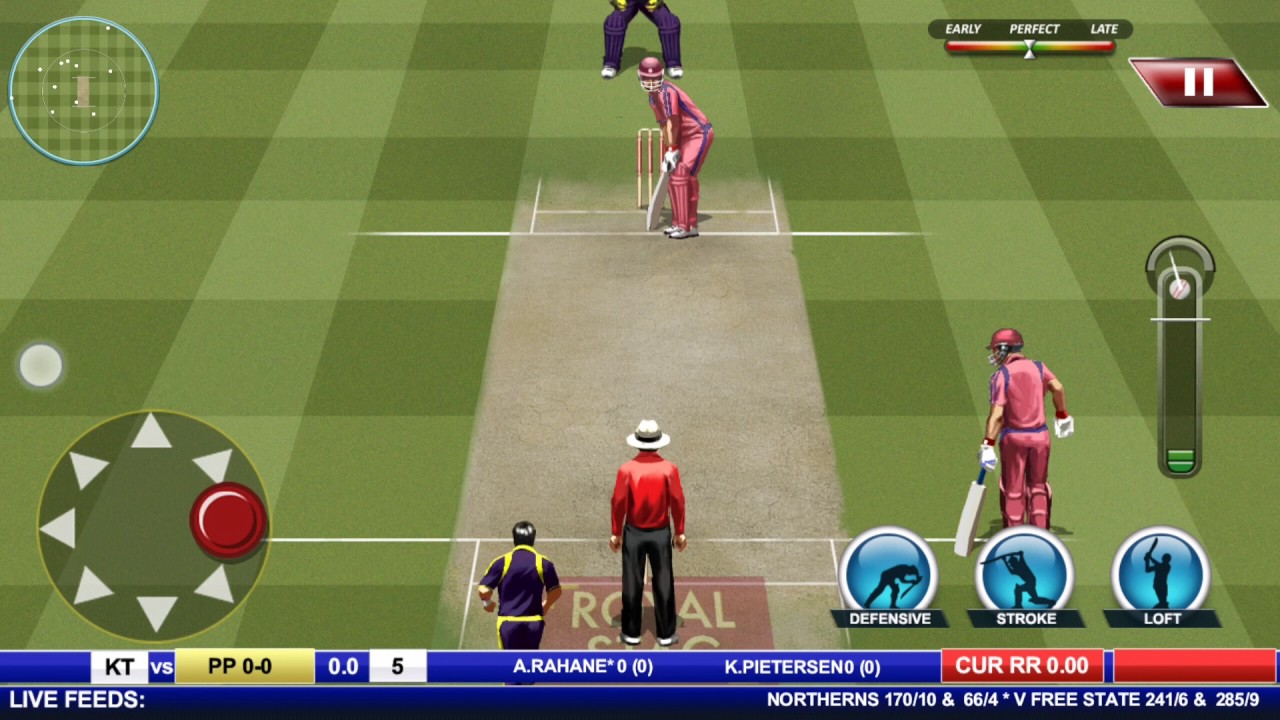 Real Cricket Premier league 2017 gameplay on Android. - YouTube