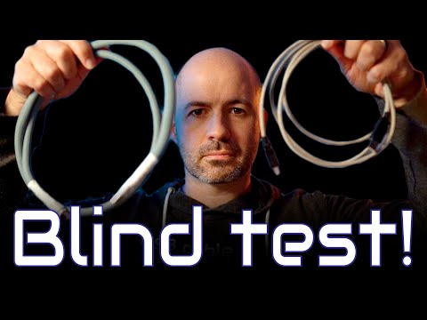 I convinced four reviewers to blind test USB cables!