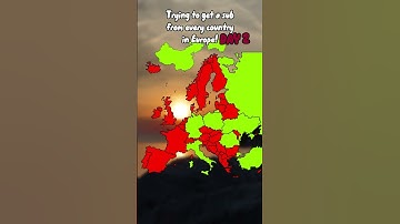 Trying to Get a Subscriber from Every Country in Europe! #mapping #europe