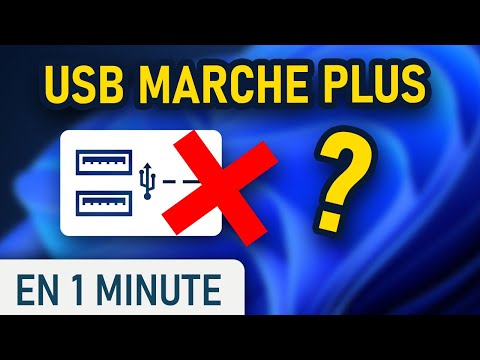 Vidéo: Comment trouver le numéro de port COM d'un port USB ?