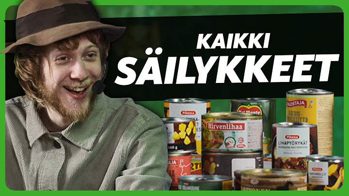 Testataan kaupan kaikki säilykkeet!