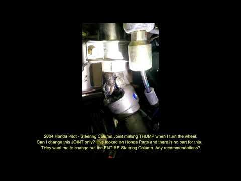 2004 Honda Pilot Steering Column THUMP - YouTube