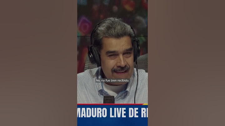 ELECCIONES ESTADOS UNIDOS | Maduro ve una "oportunidad de oro" en la victoria de Trump | EL PAÍS