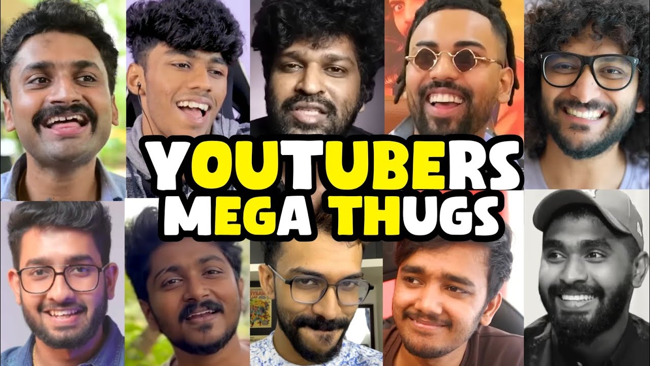 Малаяламские ютуберы-бандиты🔥 | Мега подборка «Жизнь бандита» | Жизнь бандита малаялам