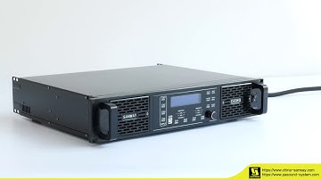 SANWAY audio D20KQ 4CH DSP audio power amplifier