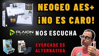 NEOGEO AES+ NO es cara, Evercade es gran alternativa y Plaion confirma oficialmente que nos escucha