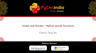 Image from Under and Dunder - Python secret functions