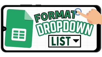 Conditional Formatting for Dropdown Lists in Google Sheets Mobile (Format Rule)