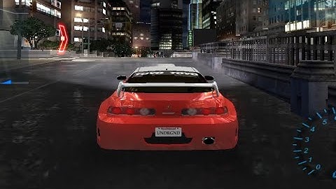 NFS Underground Gameplay - Acura Integra Type R