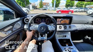 New Mercedes CLS 53 AMG 2021 Test Drive Review POV