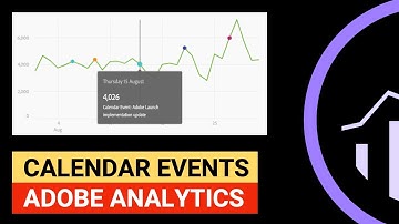 Display Calendar Events in Adobe Analytics Analysis Workspace Line Visualization