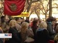 A "devizahitelesek" a Kúria döntése ellen tüntettek 2013-12-21