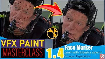 Face Marker Removal | VFX Paint Master Class |  Module 1.4
