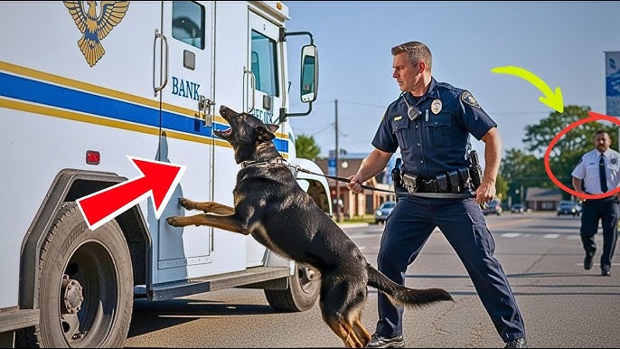Officer and His K9 Heard a Shout from the Bank Truck — What Was Inside  Shattered the Whole Town