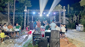 Bàn giao dàn line array sự kiện nhập khẩu chính hãng caf cho anh dũng ở thị xã hoàng mai