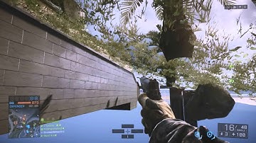 Battlefield 4 // Spawn Breach Glitch Tutorial (Hainan Resort) // HD