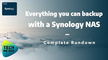 Everything You Can Backup With a Synology NAS and How