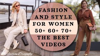 : FASHION AND STYLE FOR WOMEN 50+ 60+ 70+ THE BEST VIDEOS