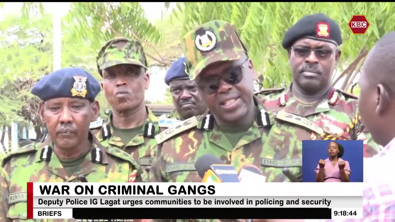 Kenya Police vows to crush criminal gangs in North Eastern and Coastal regions