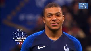 Allemagne France, Ligue des Nations (06/09/2018) - TF1