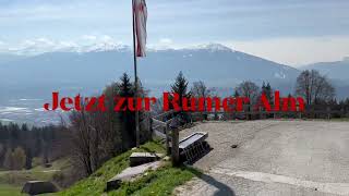 Wanderung zur Rumer Alm über Arzler Alm über Steig (In Innsbruck Tirol )