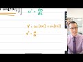 Differentiation and Euler's Formula Concepts