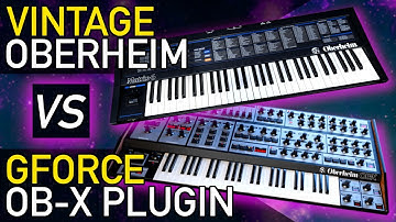 GFORCE OBERHEIM OB-X vs MATRIX 6: Live Shoot-Out | Which Sounds Better?
