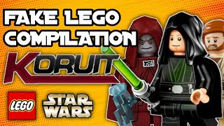 Unofficial LEGO Star Wars Minifigures Compilation (Luke, Obi Wan,...) | Koruit XP Minifigures