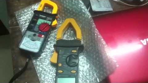 Digital and Analog clamp meter