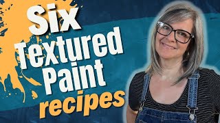 6 Homemade Texture PAINT Recipes and Comparison / What do you like best