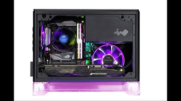 In Win A1 Case - ground light and custom power supply in ITX case