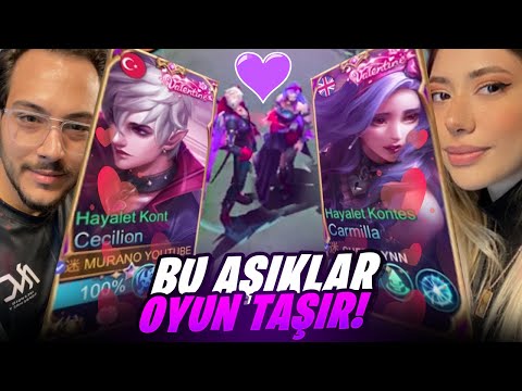 CECILION VE CARMILLA İKİLİSİ MANYAK ATIYOR! - Mobile Legends