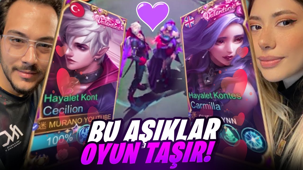 CECILION VE CARMILLA İKİLİSİ MANYAK ATIYOR! - Mobile Legends