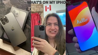 What's on my iPhone 13 Pro Max | 2023