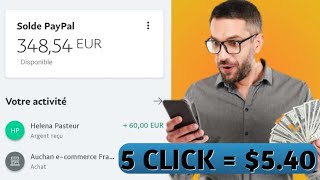 Earn money for free Get Paid $2.48 Every Min (how to earn money online)