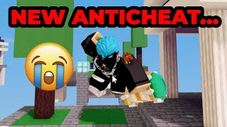 roblox bedwars UPDATED ANTICHEAT and it's SO BAD NOW....