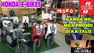 HONDA EBIKES NA NAKA PROMO | LAKI NG BAWAS SIGURADONG BULSA DI BUTAS | ELECTRIC CYCLERY