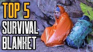 Top 5 Best Survival Blankets (Mylar Emergency Blankets)