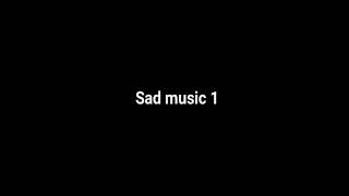 Sound effect sad music(musik sedih)