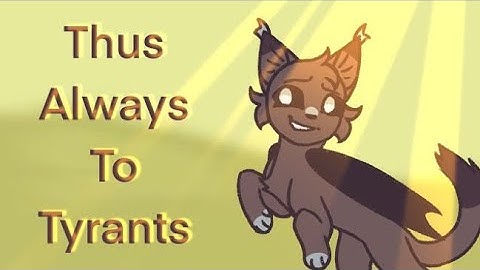 Thus Always To Tyrants * OC MAP call (open!!)