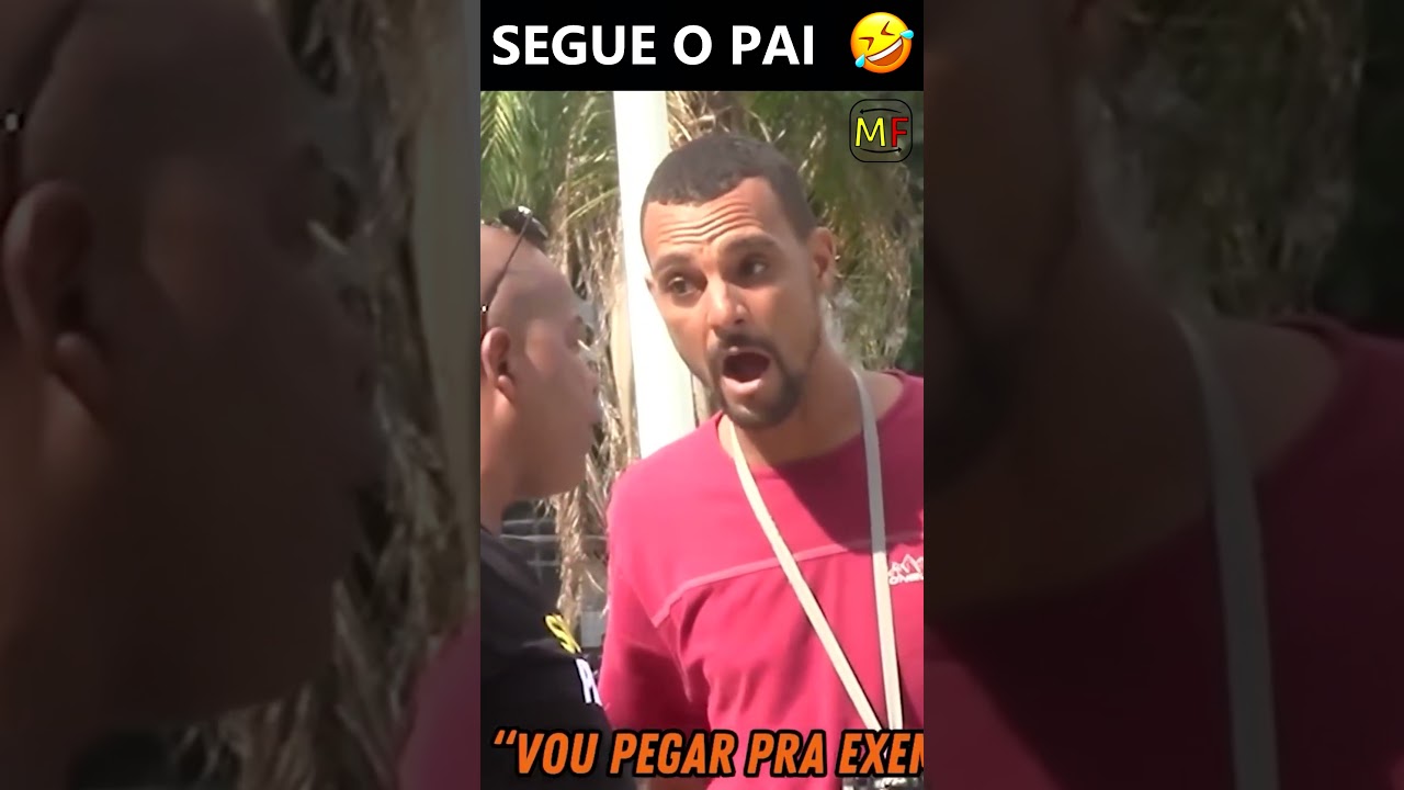 SEGUE O PAI #pegadinhas #pegadinha #humor #toninhotornado #shorts