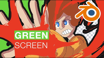 3D Plane Greenscreen in Blender 2.8+ (Works with Eevee and Cycle)