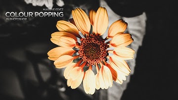 Color Popping | Color Splash Effects in Photoshop Tutorial By Massive Editz