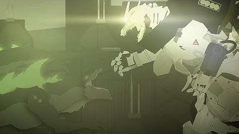 Zilla Jr Vs. Kiryu - Short battle [StickNodes]