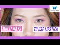 Ways to Use Lipstick // ႏႈတ္ခမ္းနီကို အစံုဘယ္လိုသံုးမလဲ