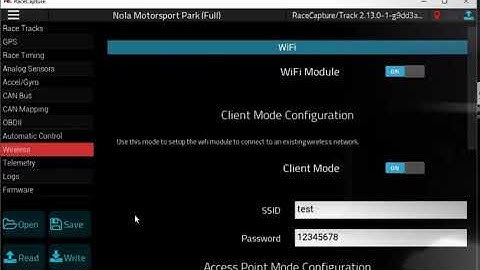 Automatic camera control with RaceCapture