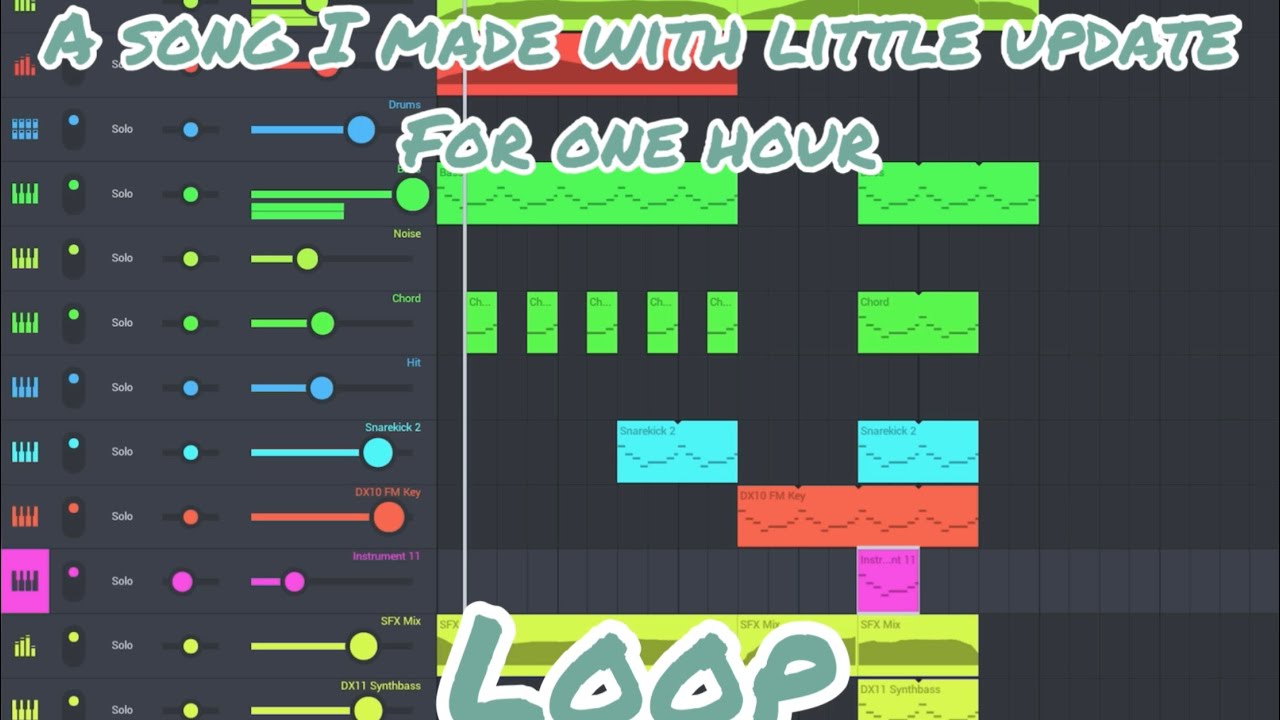 A song I made for one hour - YouTube