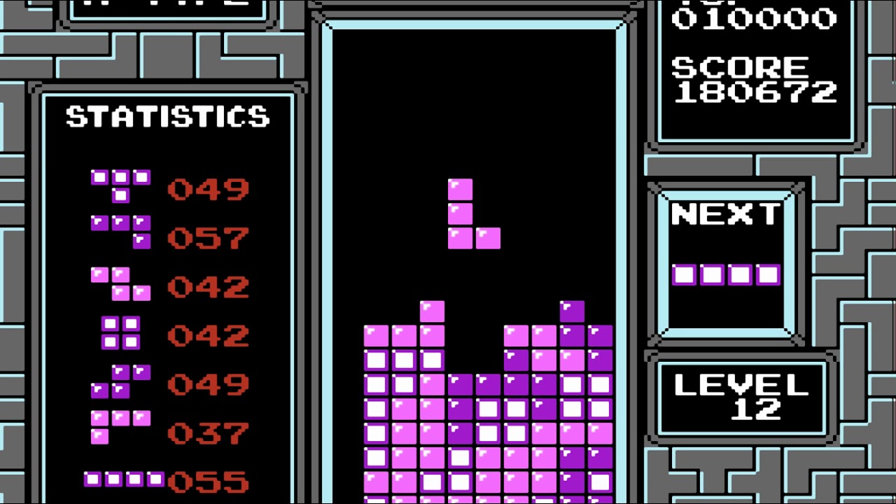 INSANE Tetris NES Level 30 300 Lines World Record YouTube insane-tetris-nes-level-30-300-lines-world-record-youtube