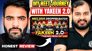 My NEET Journey with YAKEEN BATCH😳 | HONEST REVIEW✅ | NEET 2025🎯